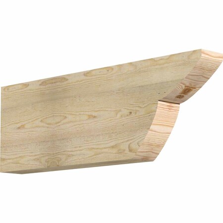 Ekena Millwork Crestline Rough Sawn Rafter Tail, Douglas Fir, 4"W x 12"H x 36"L RFT04X12X36CRE00RDF
